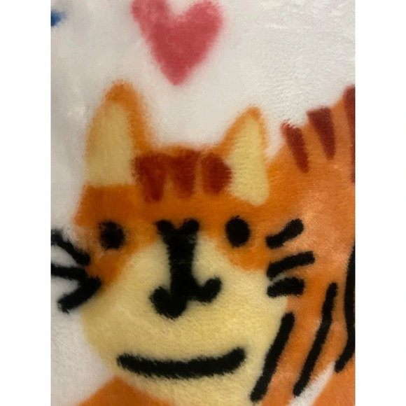 Cat plant soft cozy blanket - Picture 5 of 8